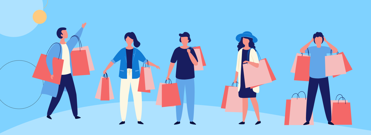 type of shoppers - shopify